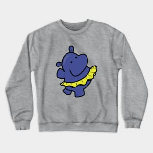 Baby hippo Kawaii Crewneck Sweatshirt